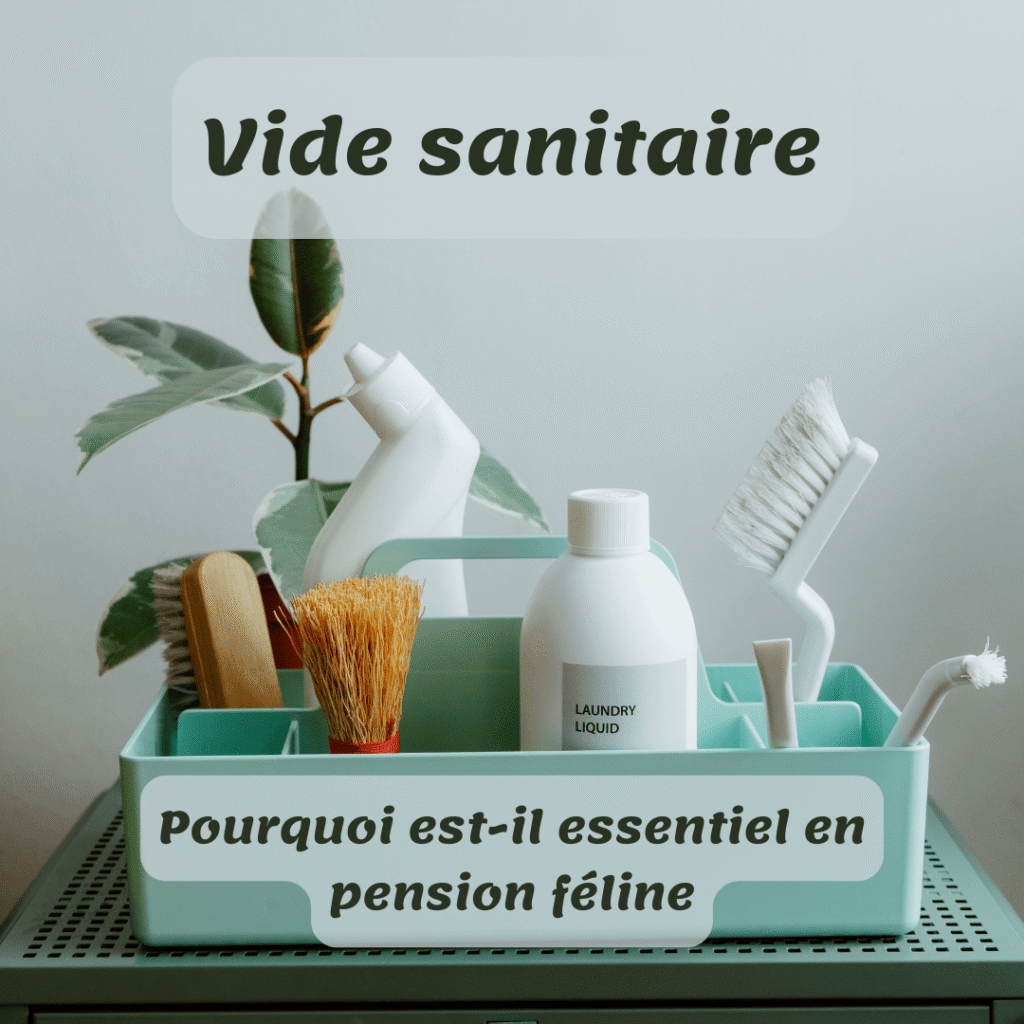désinfection pension chats vide sanitaire pension féline pension pour chats hygiène sécurité
